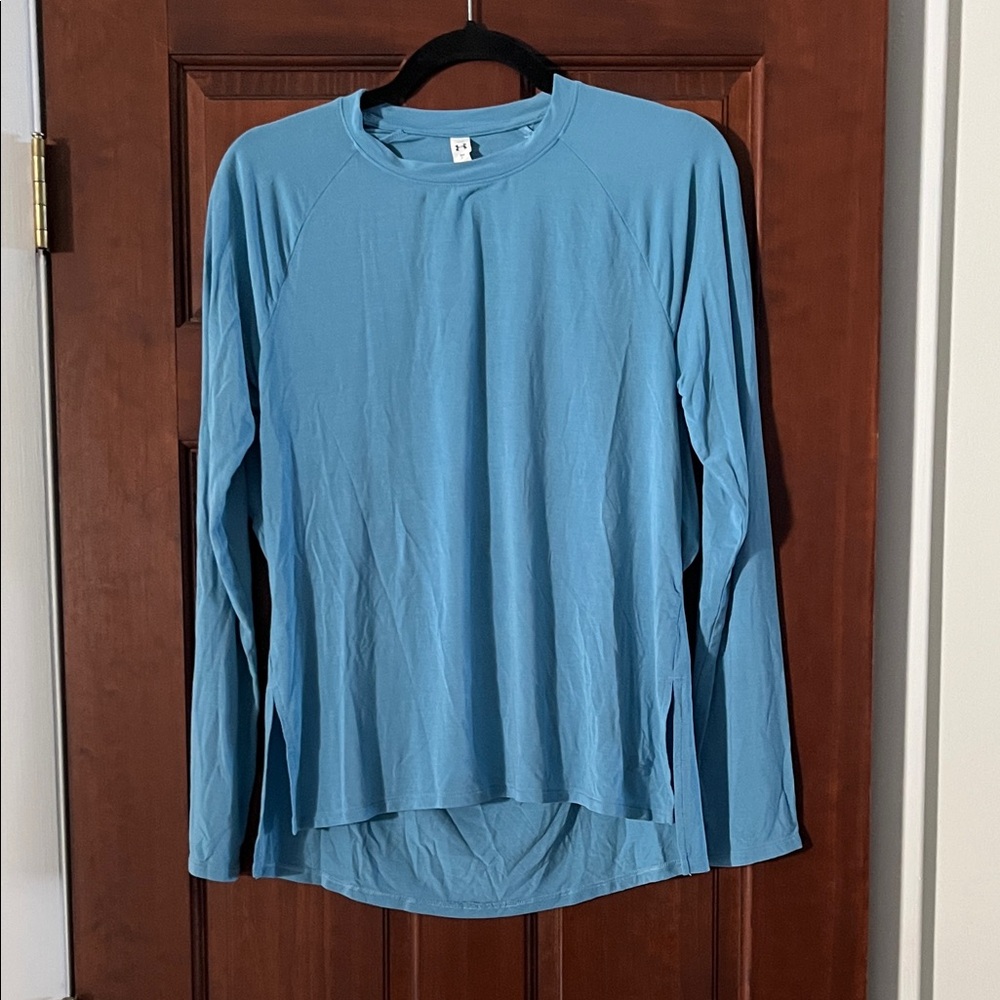 Under Armour Sky Blue Long Sleeve Tee